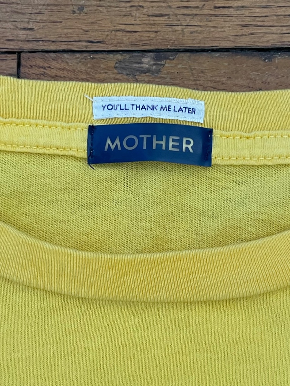 MOTHER Itty Bitty Goodie Goodie Tee NWT - Picture 5 of 13